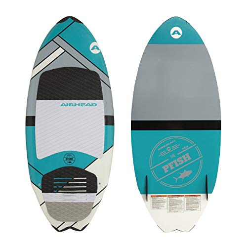 Airhead PFISH Wakesurf Board, Skim Style, Multi