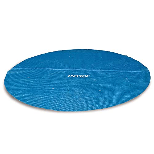 Intex Solarabdeckplane für Easy & Frame Pool Ø 366 cm, Blau