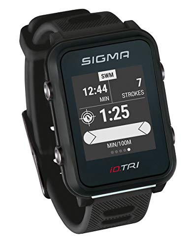 Sigma Sport iD.TRI GPS Triathlon-Uhr mit Trainings- und Wettkampffeatures, Navigation,...