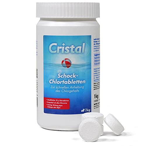 Cristal Hochwirksame 20 g Schock-Chlortabletten