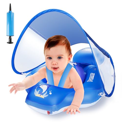 Parner Baby Schwimmring mit verstellbare Schultergurte, Schwimmreifen Baby, Baby Float...