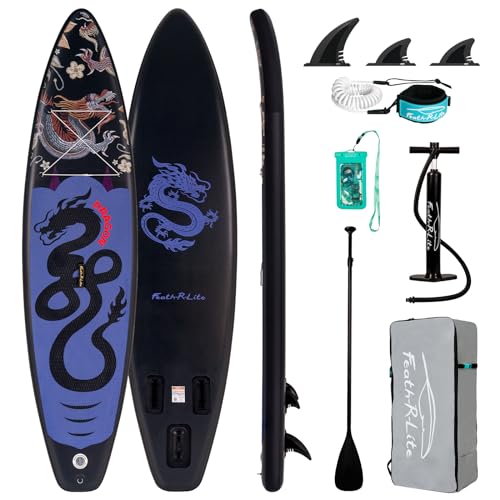 FEATH-R-LITEAufblasbare Stand Up Paddle Boards Multifunktionale Paddle Boards Mit...