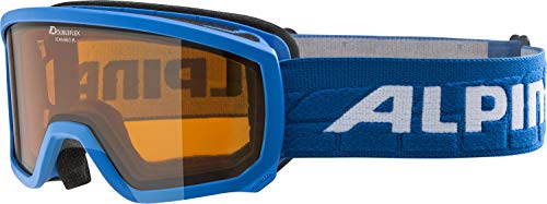 ALPINA SCARABEO JR. - Beschlagfreie, Extrem Robuste & Bruchsichere OTG Skibrille Mit 100%...