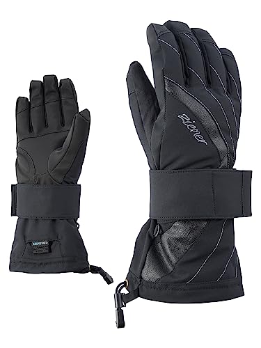 Ziener Damen Milana As(r) Lady Glove Sb Snowboard-handschuhe, black, XS