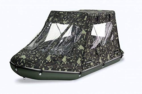 BARK Zelt für Schlauchboot (nur Zelt ohne Boot) Sonnendach Bimini Tent (420 x 180 cm -...