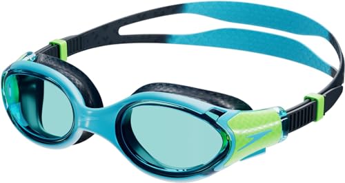 Speedo Unisex Kinder Biofuse 2.0 Schwimmbrille, Hyperschallblau/Echtes...