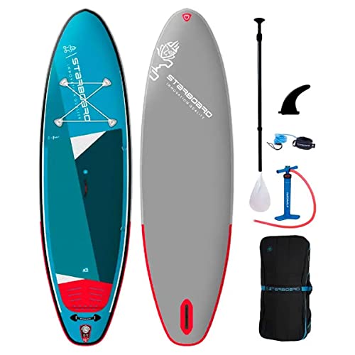 Starboard Inflatable Sup 10'8' X 33' X 5.5' Igo Zen Sc W/Paddle Blau - Aufblasbares...