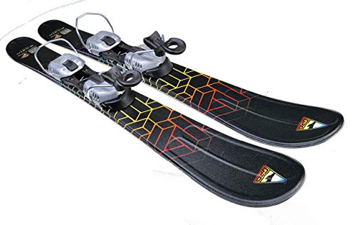 GPO Snowblade Hot Stamp | Kurz-Ski inkl. GC-201-Bindung | 99 cm Länge | Big-Foot-Ski...