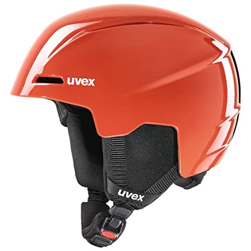 uvex Unisex Kinder, viti Skihelm, Fierce red, 46-50 cm