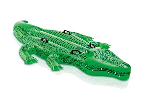 Intex Giant Gator Ride-On - Aufblasbarer Reittier - 203 x 114 cm