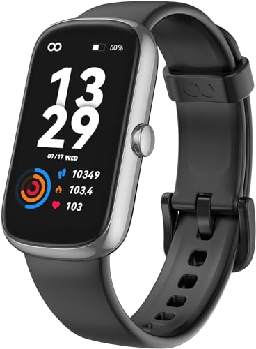 anyloop Fitness Tracker, 1,47 Zoll Fitnessuhr mit Pulsuhr SpO2 Sleep Tracker...