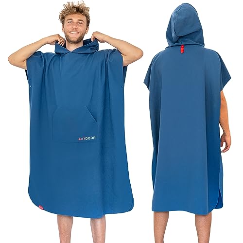 AUTDOOR® Mikrofaser Badeponcho Damen & Herren - nachhaltig aus 100% recycelten...