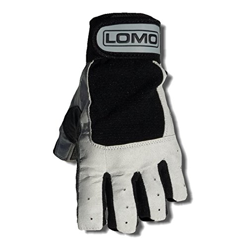 Lomo Halbfinger Segel-Handschuhe