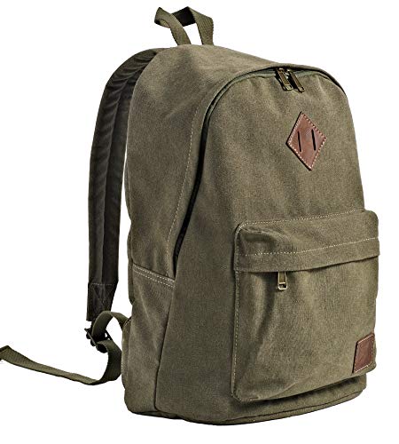 seemeroad Canvas Vintage Rucksack Ultraleichter und Lässiger Rucksäcke Laptop Daypack...