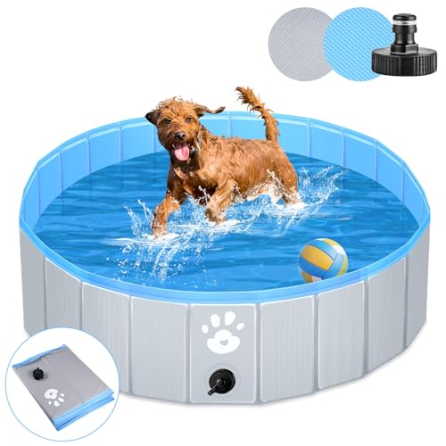 Hundepool Schwimmbecken Ø 120cm für Hunde Kinder Planschbecken oder Anderer Tiere...