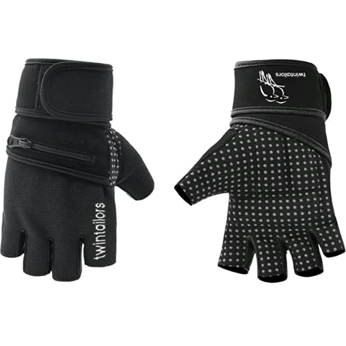 twintailors climbing gloves with pocket