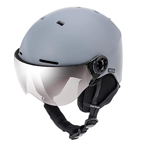 meteor Skihelm mit Visier