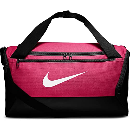 Nike Brasilia Carry-On Luggage, Rush Pink/Black/White, One Size