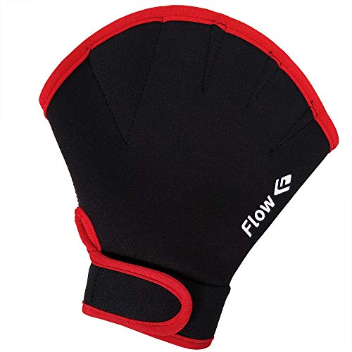 Flow swimming resistance gloves