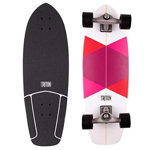 Carver Triton Red Diamond Skateboard CX 73,7 cm, Rot