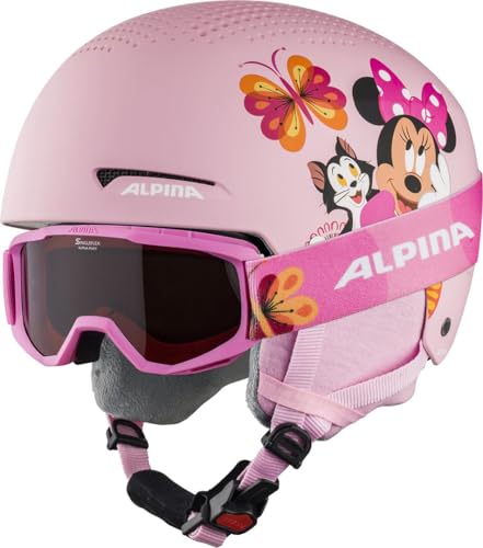 ALPINA ZUPO DISNEY SET - Hochwertiges, Sicheres & Exklusives Disney Set aus Skibrille &...