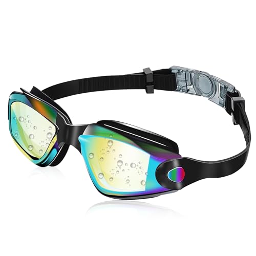 Hauibela Anti-Fog Schwimmbrille, Polarisiert Schwimmbrillen, Wasserdicht...