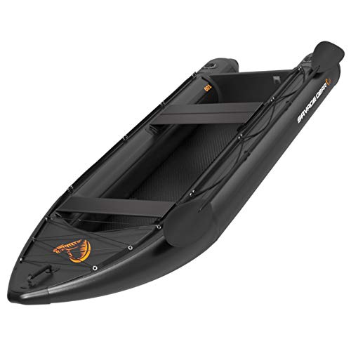 Savage Gear E-Rider Kayak 330x110cm - Angelkajak zum Spinnfischen, Schlauchboot zum...