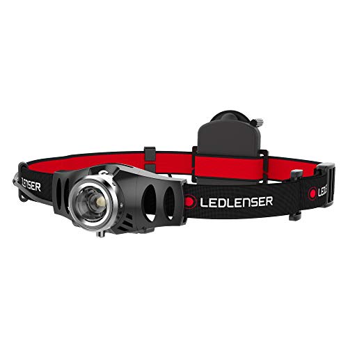 Ledlenser H3.2 Stirnlampe LED, fokussierbar, schwenkbar, 120 Lumen, stufenlos dimmbar,...