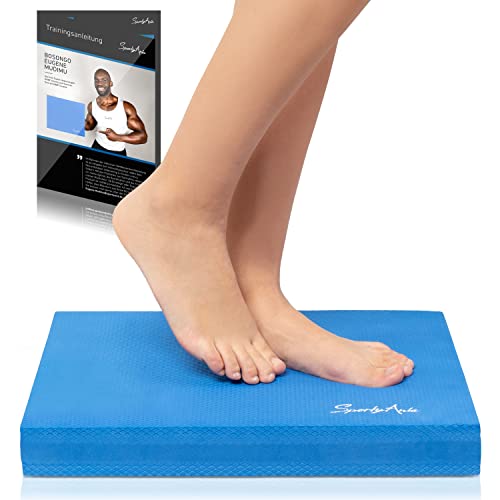 SportyAnis® Balance-Pad inkl. Übungsheft - Innovatives Balance-Kissen zur Stärkung der...