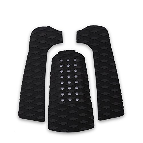 Dilwe Surfboard Pad, 3-teiliges Anti-Rutsch-Traktionspad Tailpad Deck Grip f¨¹r...