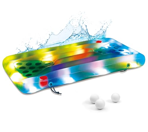 Summer Waves Bierpong Set Aqua Glow | Wasserspaß Zuhause mit dem Bier Pong Trinkspiel...