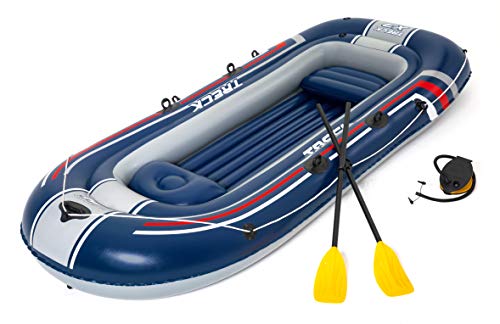 Bestway Hydro-Force Schlauchboot-Set „Treck X 3“ für 3 Personen + 1 Kind 307 x 126 x...