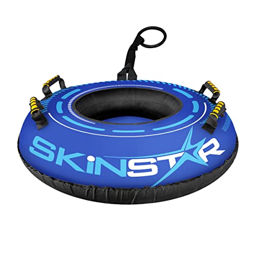 SkinStar CROSS Profi Snow Tube Ø100cm Schlitten Bob Rodel Reifen Schneereifen...