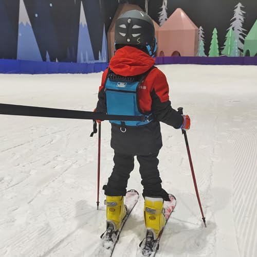 HIDEWALKER Anfänger Ski- und Snowboardgeschirr für Kinder- Ski-Trainingsrucksack 3-7...