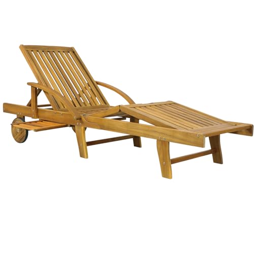 Casaria sun lounger Tami Sun acacia wood