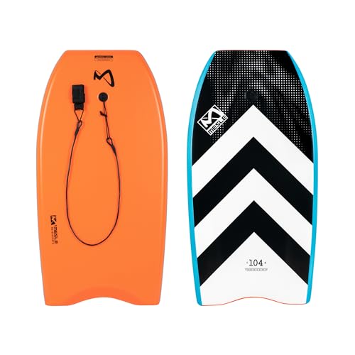 Mesle Bodyboard Speed Skin, für Kinder & Erwachsene bis 100 kg, großes Schwimmbrett zum...