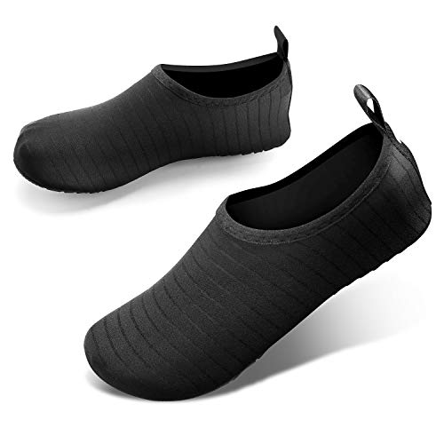 JOTO Wasserschuhe für Damen Herren Kinder, Unisex Badeschuhe Strandschuhe Quick-Dry...