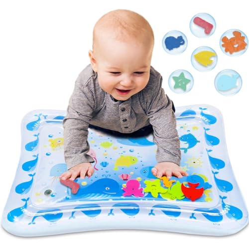 Airlab Wassermatte Baby, Baby Spielzeug 3 6 9 Monate, Wasserspielmatte BPA-frei für...