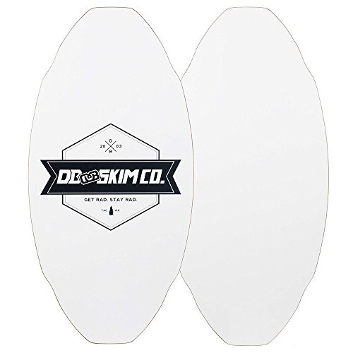 Centrano Unisex – Erwachsene DB Plank Skimboard, Weiß, S