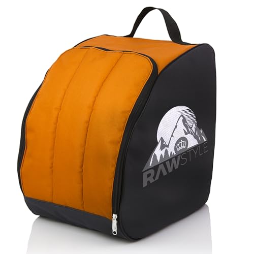 Rawstyle Skischuhtasche Skistiefeltasche Rucksack Helm für Hart-Soft-Boots Inliner...