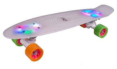 HUDORA - Skateboard Rainglow - 12134, 57x15