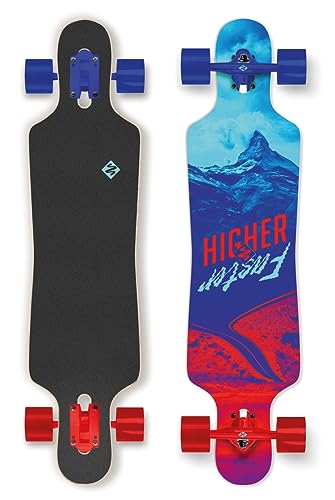 Streetsurfing Street Surfing Longboard Freeride Curve 39, Higher-Faster, 500261,...