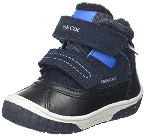 Geox Jungen B Omar Boy Wpf Stiefeletten, Navy Sky, 27 EU