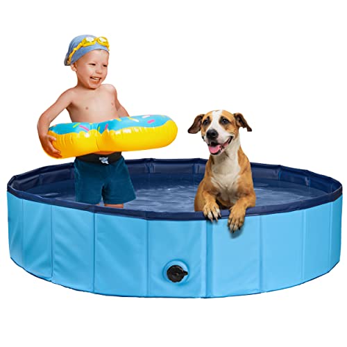 Stabiler Hundepool | rutschfeste Badewanne