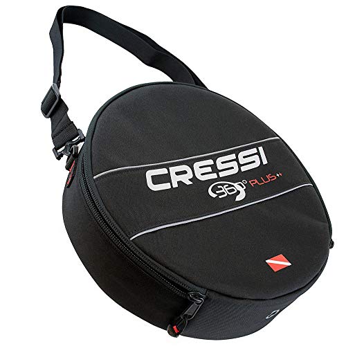 Cressi Taschen 360 Regulator Bag, Schwarz, 30 x 30 x 10 cm, 3 Liter