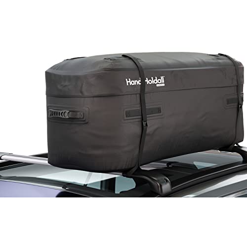 HandiWorld – wasserdichte Dachtasche/Dachbox (schwarz), 175 Liter – große Cargotasche...