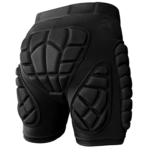 Cienfy 3D Hüftpolster Eva Protektorenhose Gepolsterter Shorts Crash-Pad Impakthose für...