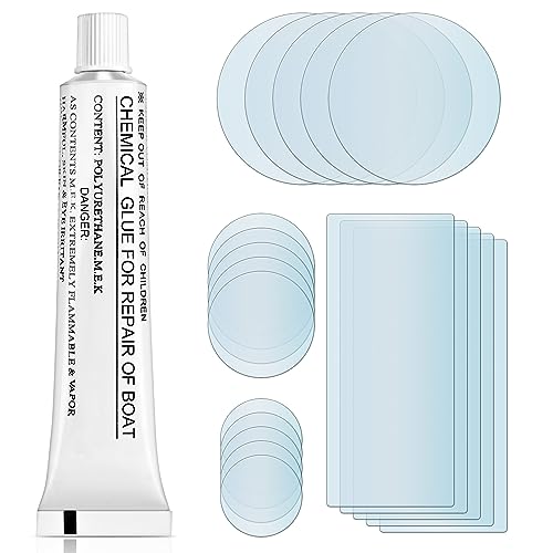 OSDUE Pool Reparaturset, Wasserdicht Luftmatratze Reparaturset, Vinyl-Reparatur-Set für...