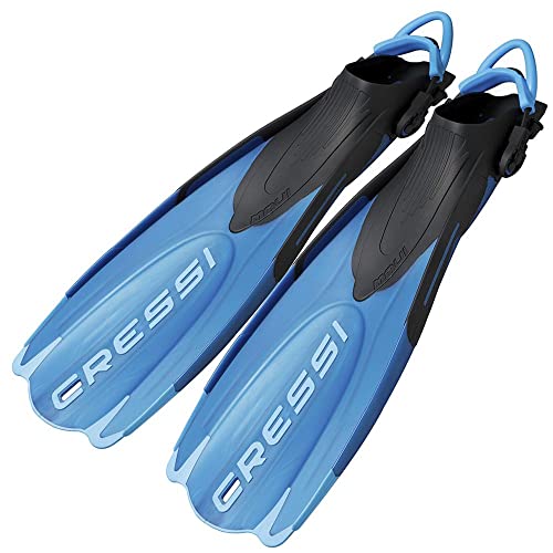 CRESSI Maui Long Fins - Verstellbare Lange Flossen mit EBS System zum Schwimmen und...