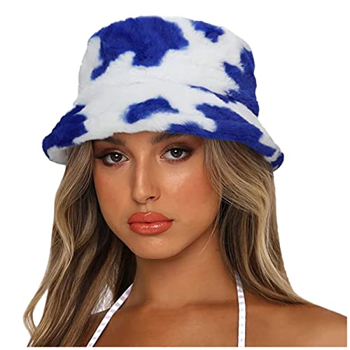 Bucket for Women Bucket Basin Cap Hat Winter Warm Men Thick Hat Printed Baseball Caps...